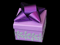 foil bow on box 01-230x173